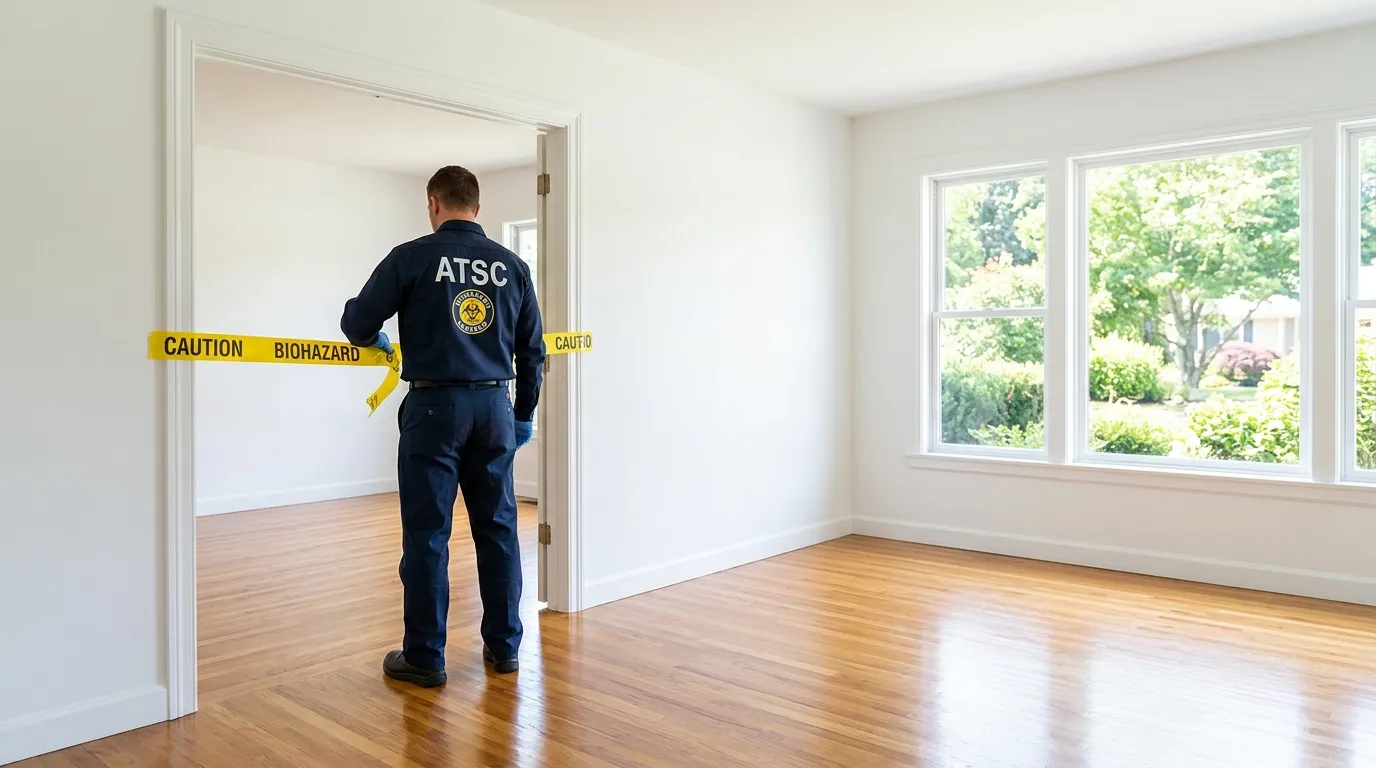 Certified biohazard cleanup crew performing Crime Scene Cleanup in Dormont